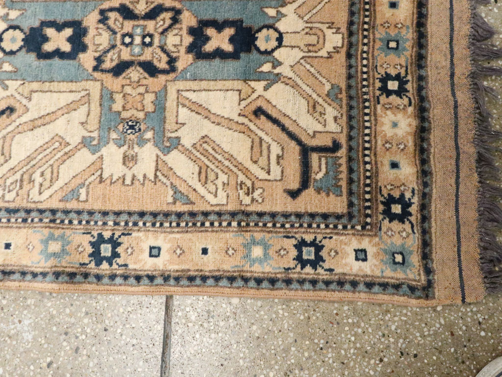 Antique Turkish Kazak Runner, No.17452 - Staging