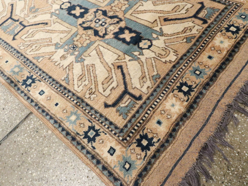 Antique Turkish Kazak Runner, No.17452 - Staging