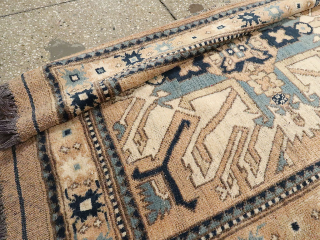 Antique Turkish Kazak Runner, No.17452 - Staging