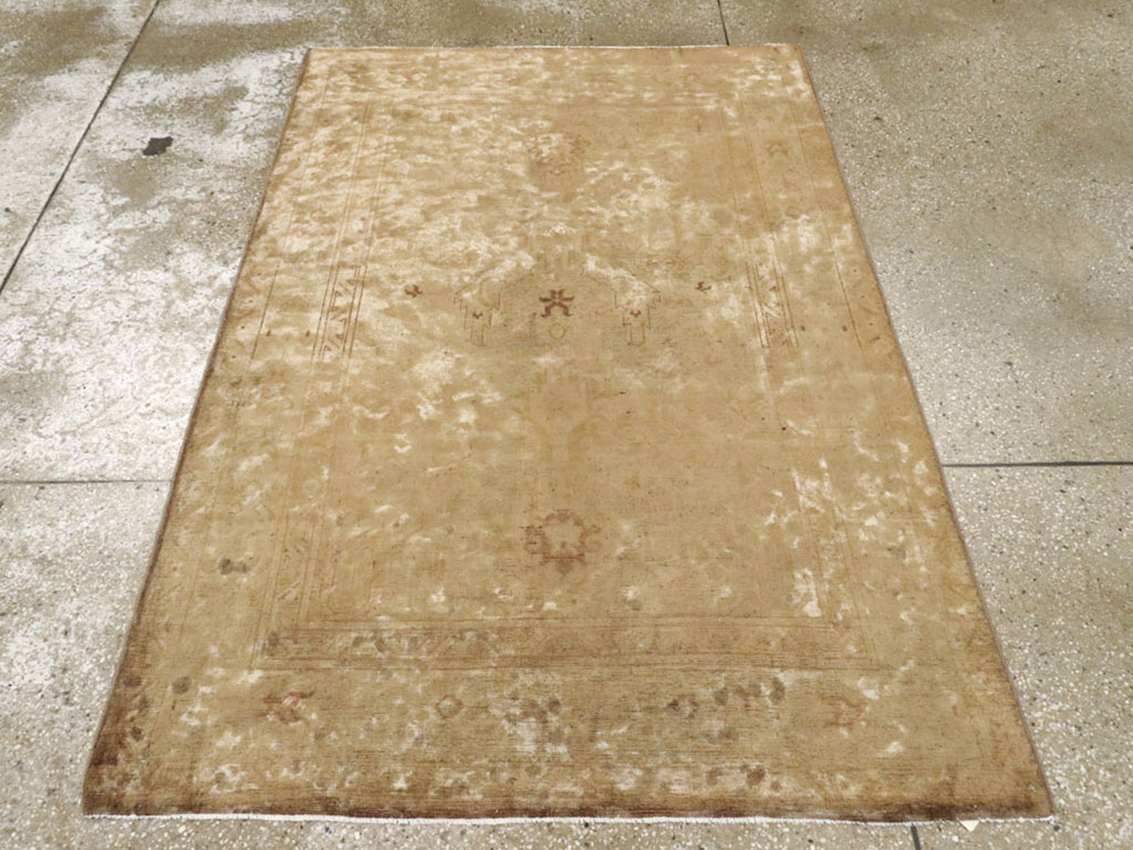 Antique Persian Tabriz Rug, No.17463 - Staging