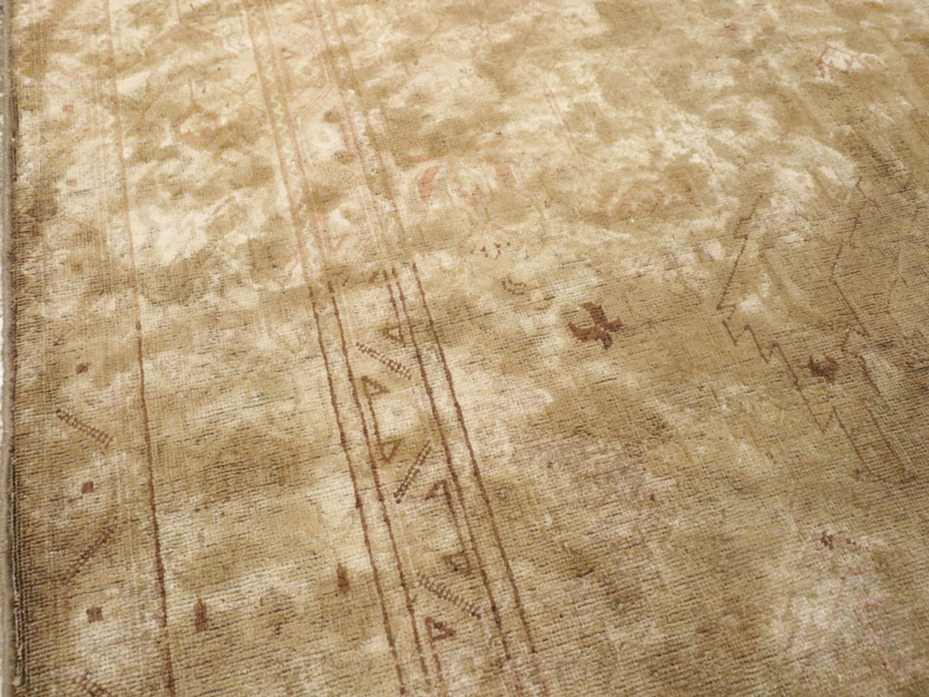 Antique Persian Tabriz Rug, No.17463 - Staging