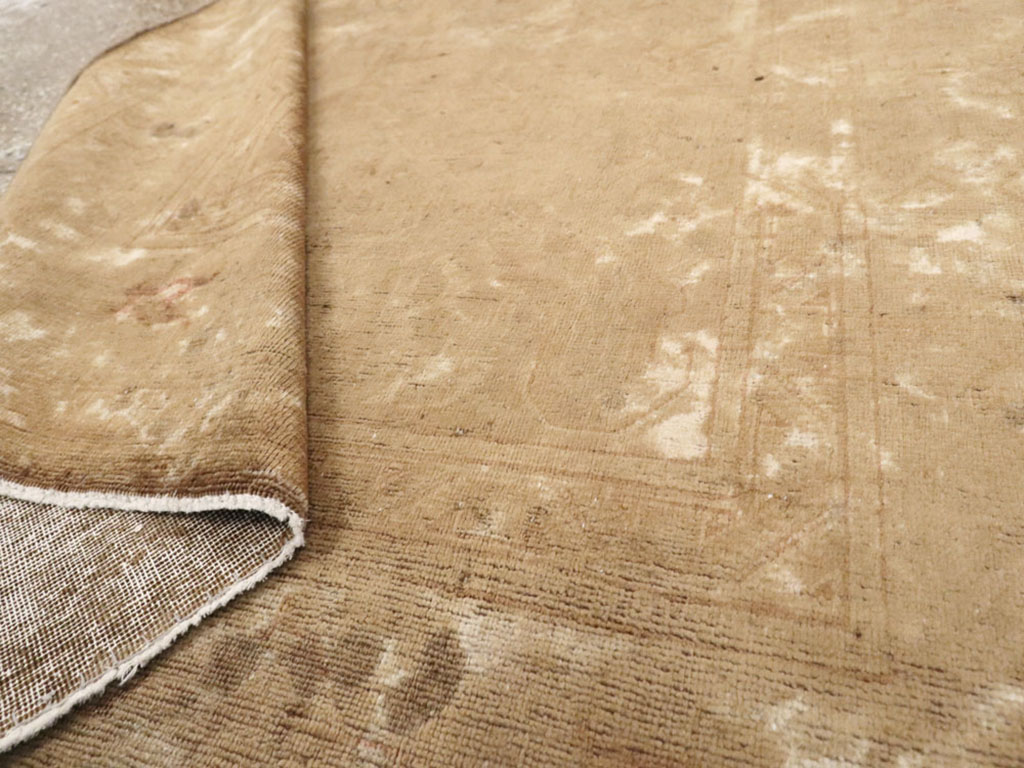 Antique Persian Tabriz Rug, No.17463 - Staging