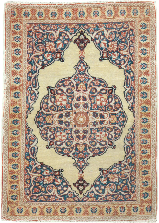Antique Persian Tabriz Hagi Jalili Rug, No.17476 - Staging
