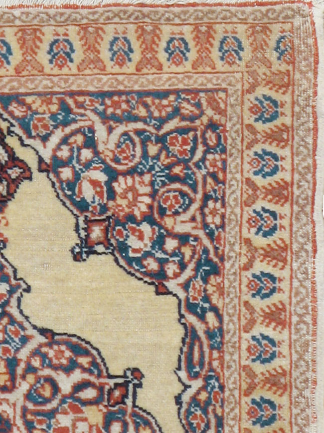Antique Persian Tabriz Hagi Jalili Rug, No.17476 - Staging