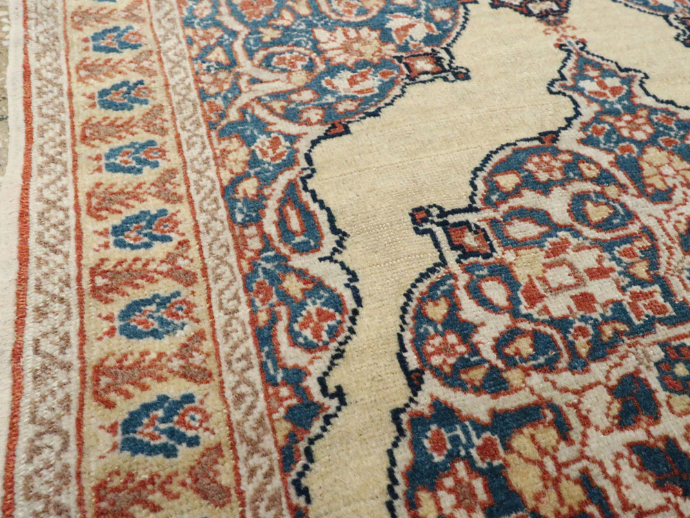 Antique Persian Tabriz Hagi Jalili Rug, No.17476 - Staging