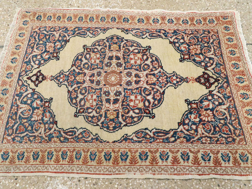 Antique Persian Tabriz Hagi Jalili Rug, No.17476 - Staging