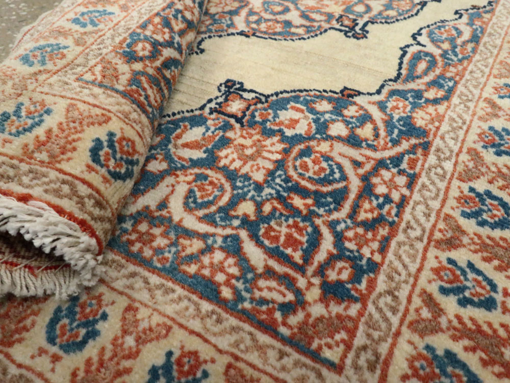 Antique Persian Tabriz Hagi Jalili Rug, No.17476 - Staging