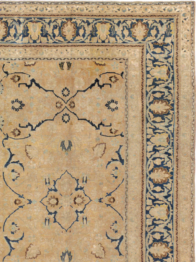 Antique Persian Tabriz Carpet, No.17479 - Staging