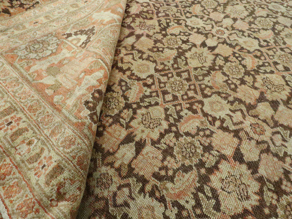 Tabriz Persian Antique Carpet, No.17487 - Staging