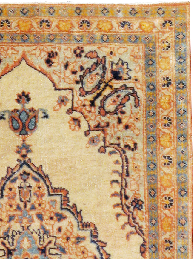 Antique Persian Tabriz Hagi Jalili Rug, No.17503 - Staging