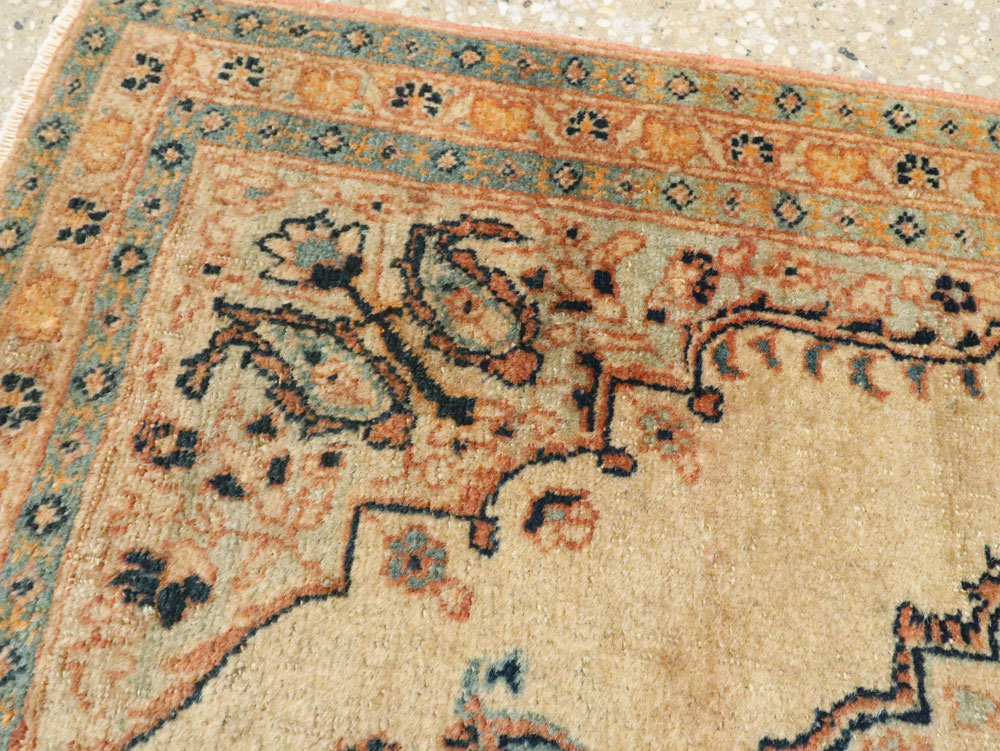 Antique Persian Tabriz Hagi Jalili Rug, No.17503 - Staging