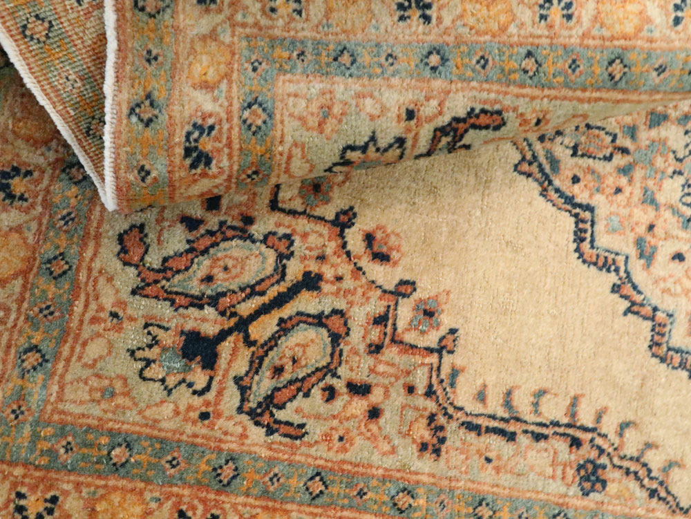 Antique Persian Tabriz Hagi Jalili Rug, No.17503 - Staging