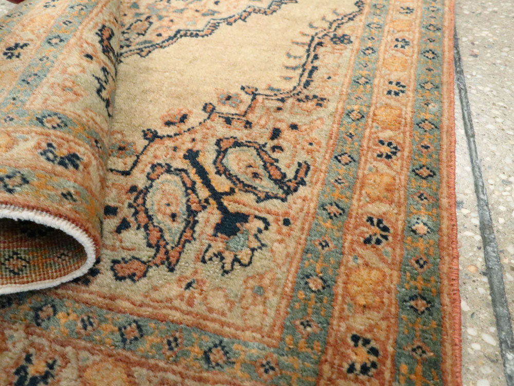 Antique Persian Tabriz Hagi Jalili Rug, No.17503 - Staging