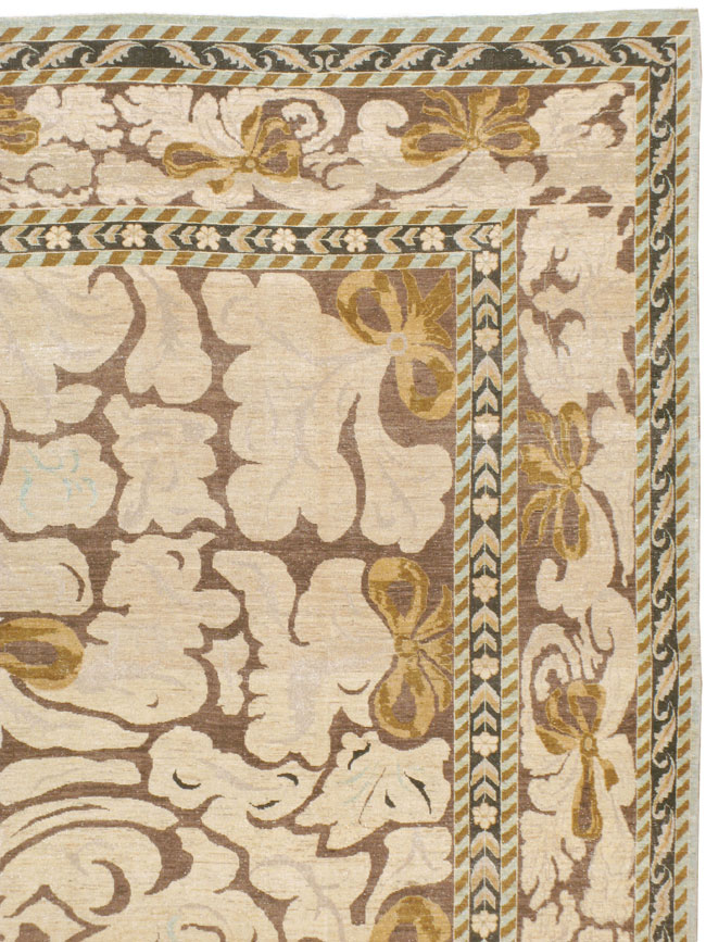 Modern Persian Tabriz Carpet, No.17515 - Staging