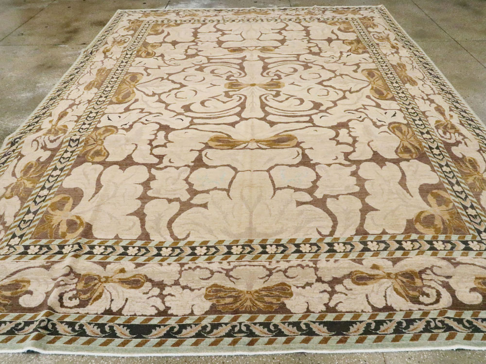 Modern Persian Tabriz Carpet, No.17515 - Staging