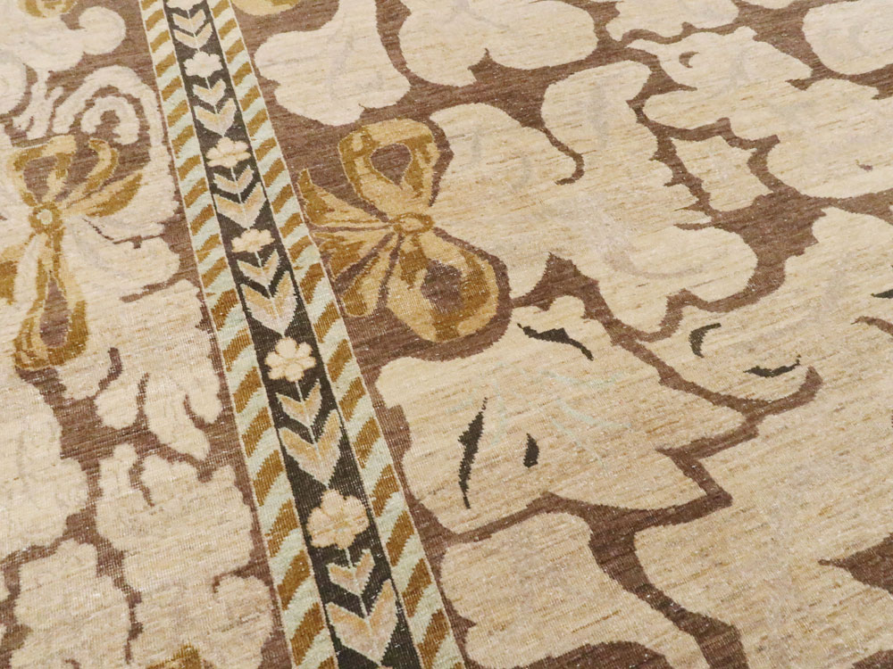 Modern Persian Tabriz Carpet, No.17515 - Staging