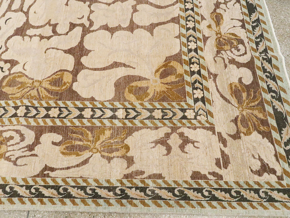 Modern Persian Tabriz Carpet, No.17515 - Staging