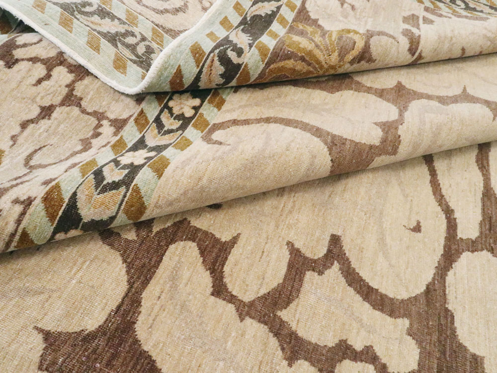 Modern Persian Tabriz Carpet, No.17515 - Staging