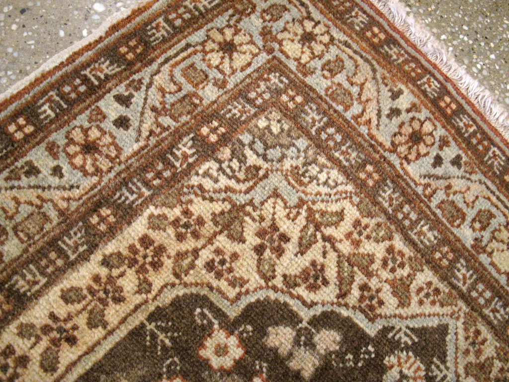 Antique Persian Tabriz Hagi Jalili Rug (Pair: 2 of 2), No.17519 - Staging