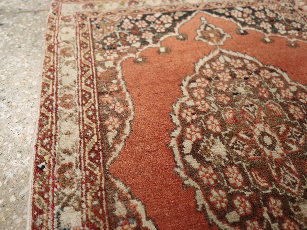 Antique Persian Tabriz Rug (Pair: 2 of 2), No.17521 - Staging