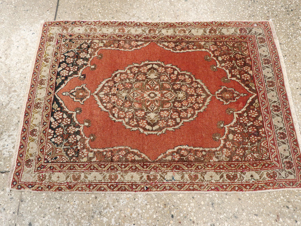 Antique Persian Tabriz Rug (Pair: 2 of 2), No.17521 - Staging