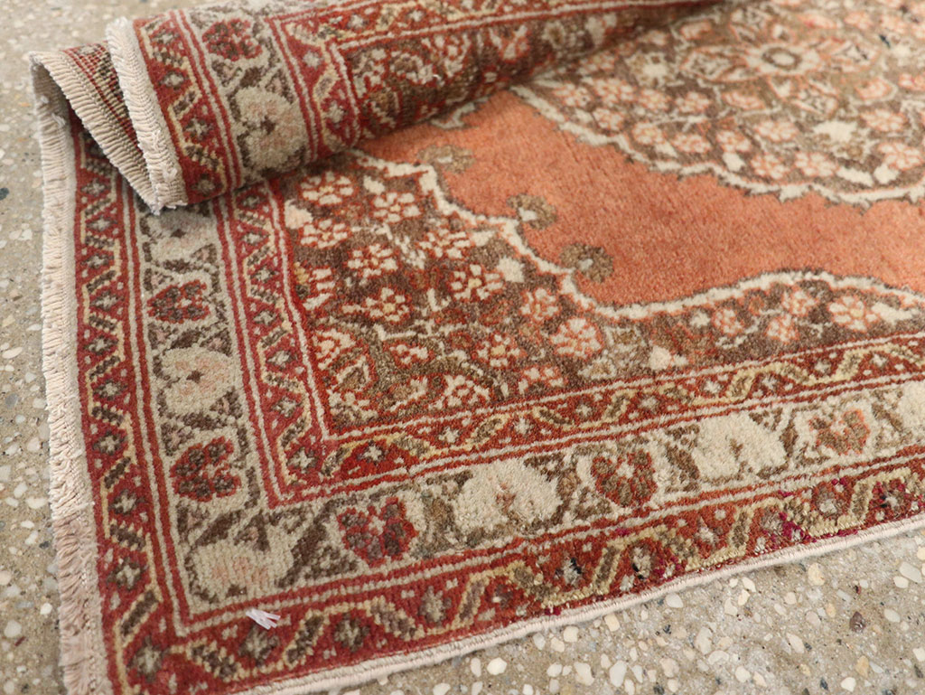 Antique Persian Tabriz Rug (Pair: 2 of 2), No.17521 - Staging