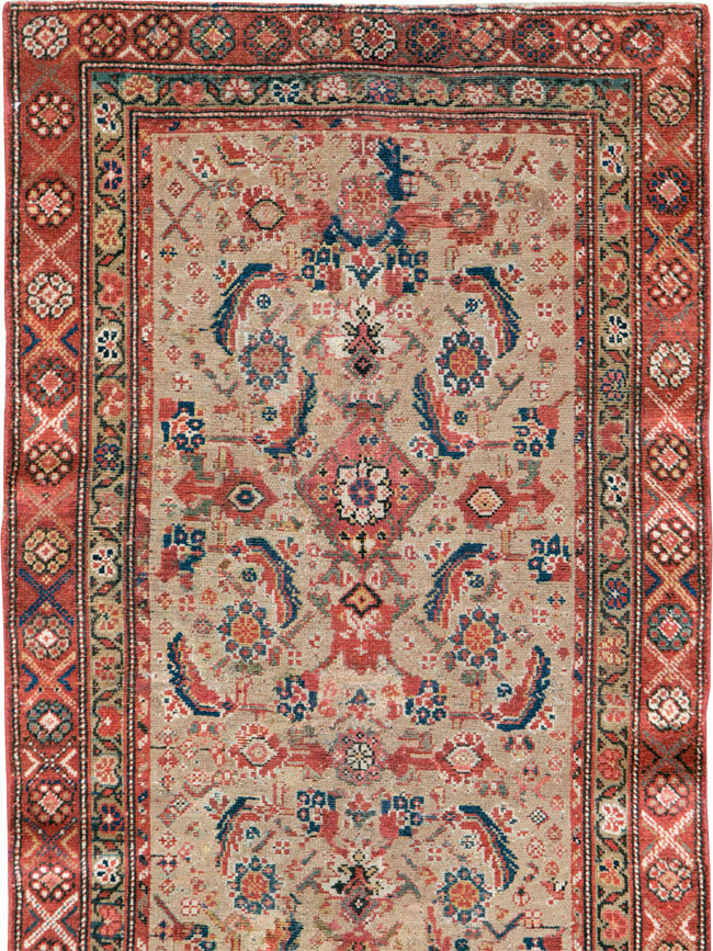 Vintage Persian Malayer Runner, No.17531 - Staging