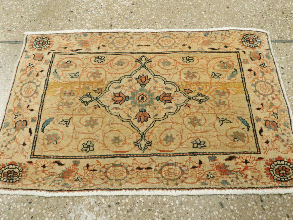 Antique Persian Tabriz Hagi Jalili Rug, No.17541 - Staging