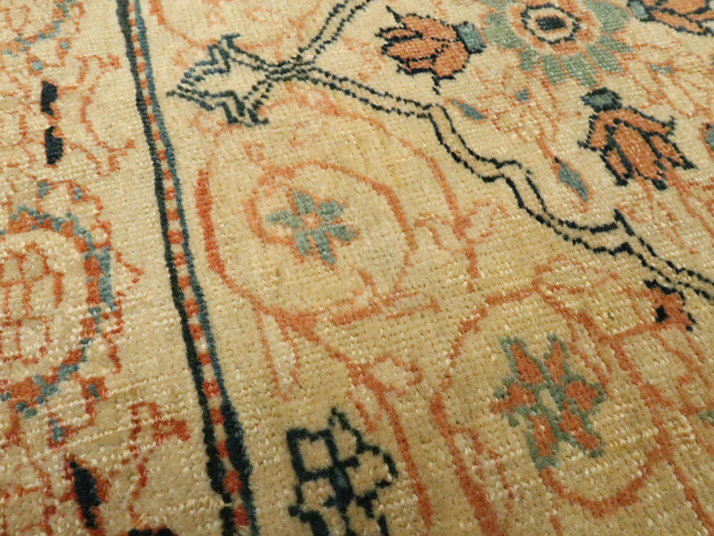 Antique Persian Tabriz Hagi Jalili Rug, No.17541 - Staging