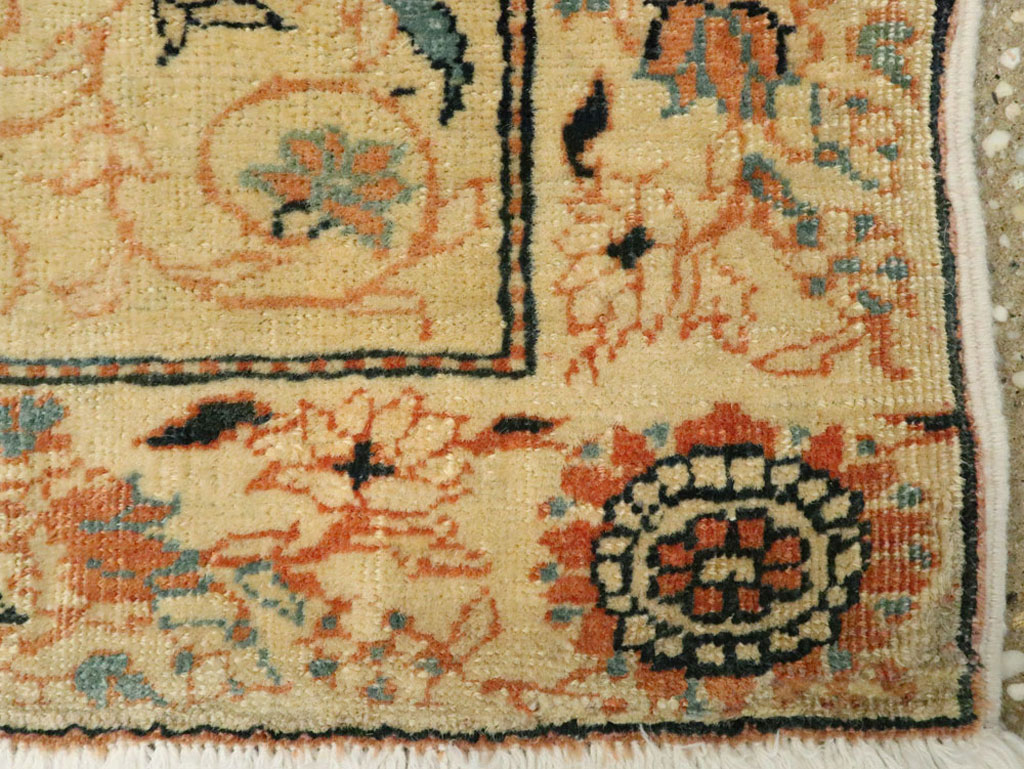 Antique Persian Tabriz Hagi Jalili Rug, No.17541 - Staging