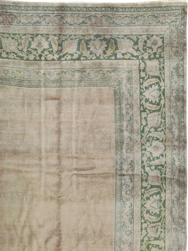 Antique Indian Agra Carpet, No.17547 - Staging