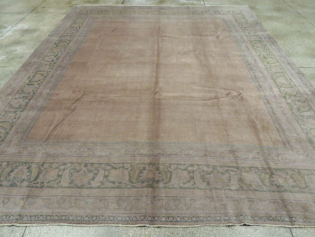 Antique Indian Agra Carpet, No.17547 - Staging