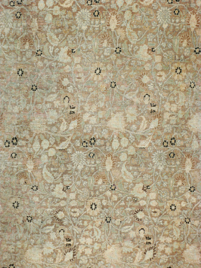 ANtique Persian Mashad Carpet, No.17550 - Staging