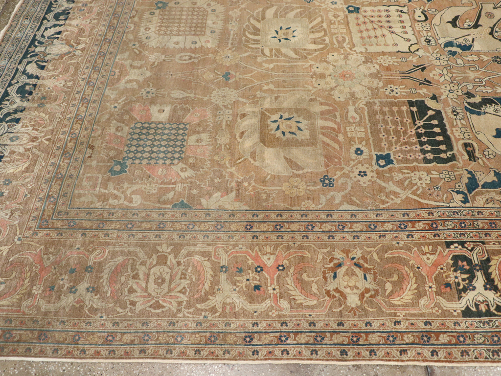Antique Persian Tabriz Hagi Jalili Carpet, No.17551 - Staging