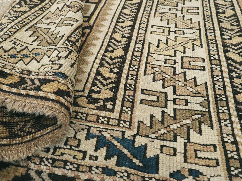 Antique Caucasian Shirvan Rug, No.17560 - Staging