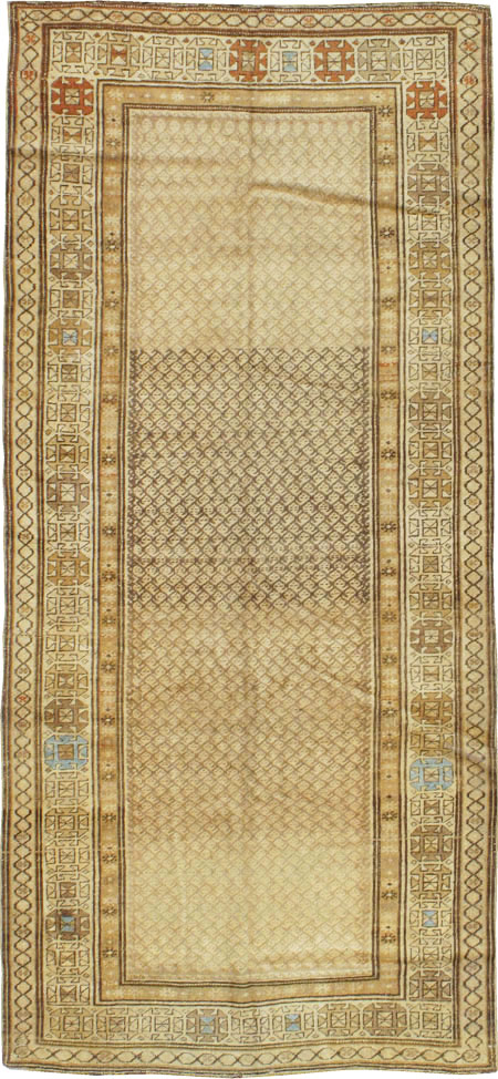 Vintage Persian Kurdish Rug, No.17565 - Staging