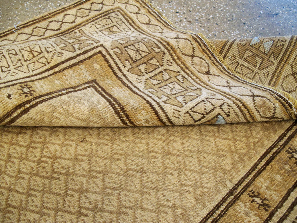 Vintage Persian Kurdish Rug, No.17565 - Staging