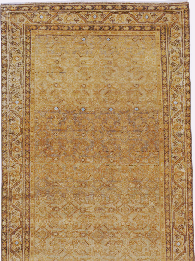 Antique Malayer Runner, No.17566 - Staging
