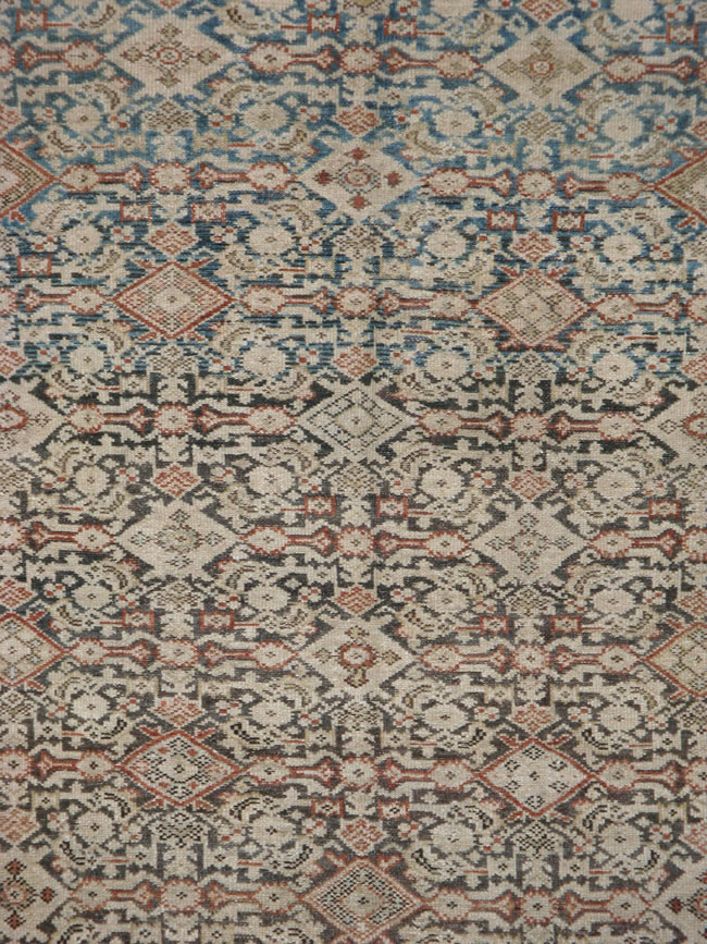 Vintage Persian Malayer Rug, No.17568 - Staging