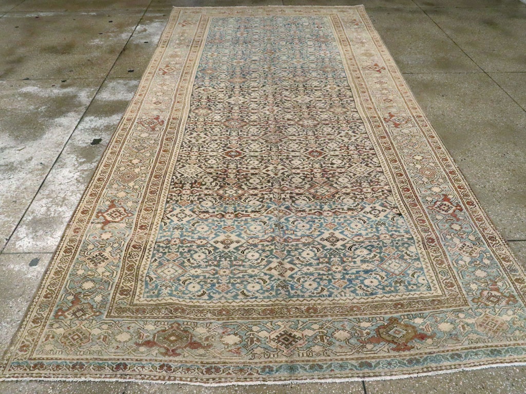 Vintage Persian Malayer Rug, No.17568 - Staging