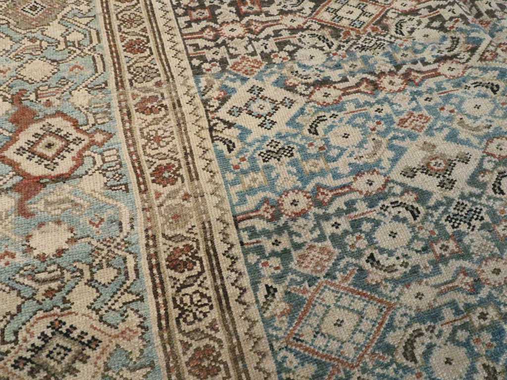 Vintage Persian Malayer Rug, No.17568 - Staging