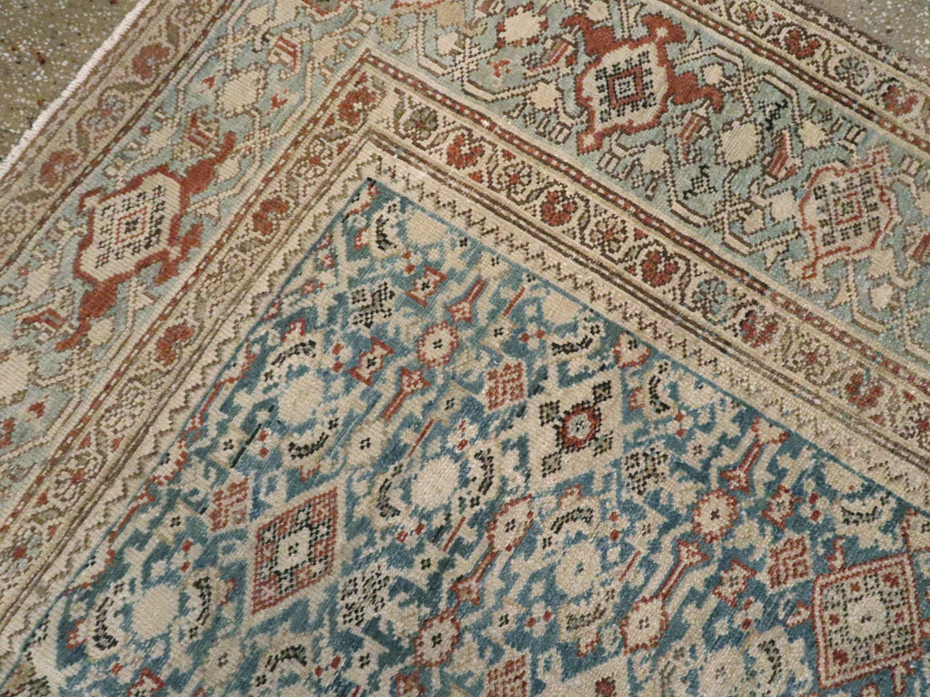 Vintage Persian Malayer Rug, No.17568 - Staging