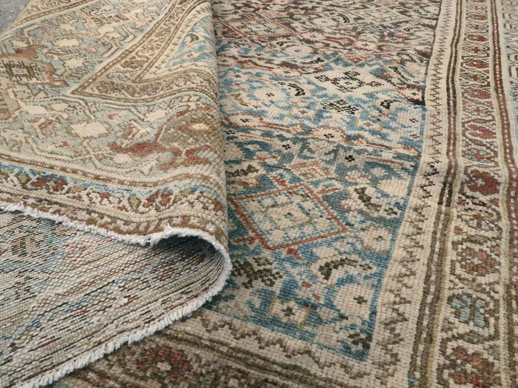 Vintage Persian Malayer Rug, No.17568 - Staging