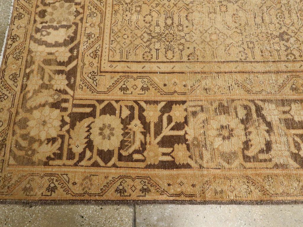 Antique Persian Malayer Carpet, No.17572 - Staging