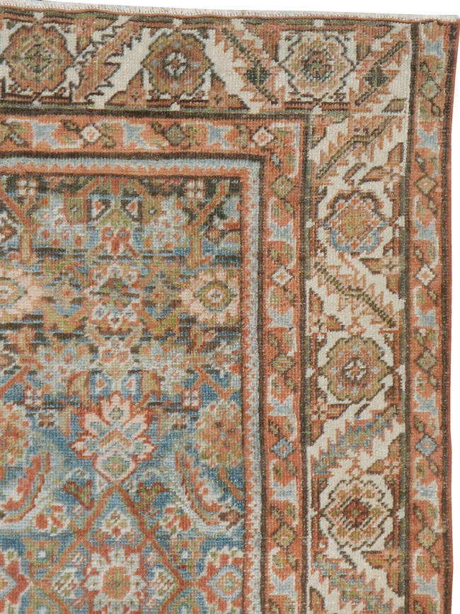 Vintage Persian Malayer Rug, No.17575 - Staging