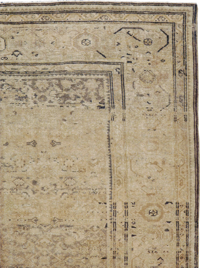 Vintage Persian Malayer Gallery Rug, No.17578 - Staging