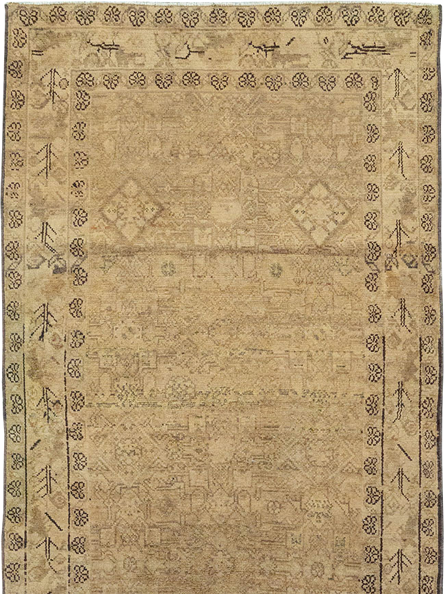 Vintage Persian Malayer Runner, No.17588 - Staging