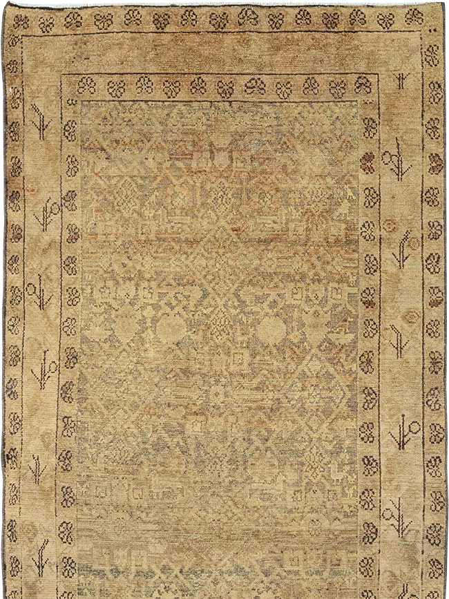 Vintage Persian Malayer Runner, No.17588 - Staging
