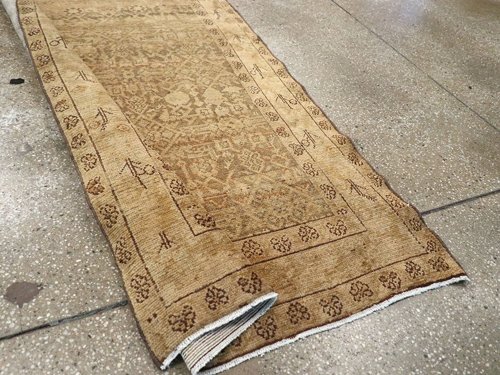 Vintage Persian Malayer Runner, No.17588 - Staging
