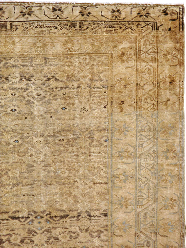 Vintage Persian Malayer Carpet, No.17592 - Staging
